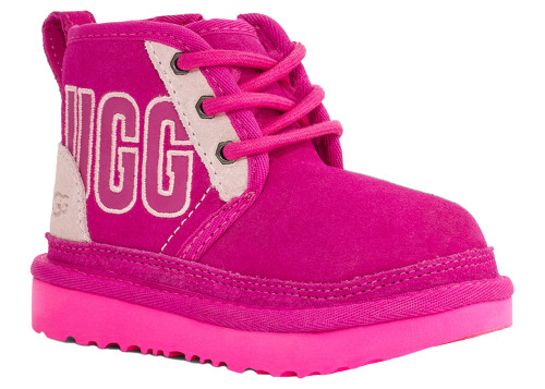 UGG Neumel Graphic Boot Pink Multi (Kids)