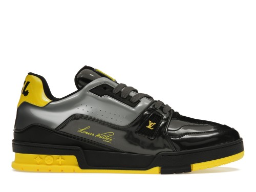 Louis Vuitton Trainer Black Yellow