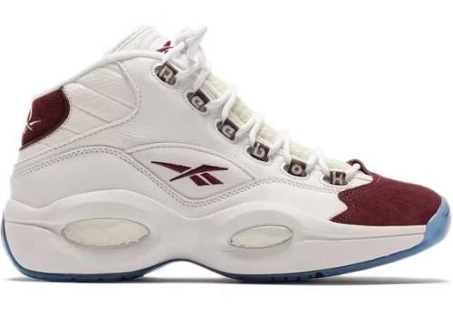 Reebok Question Mid Packer Shoes Burgundy