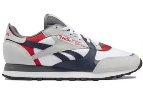 Reebok Classic Leather Grey Navy Red