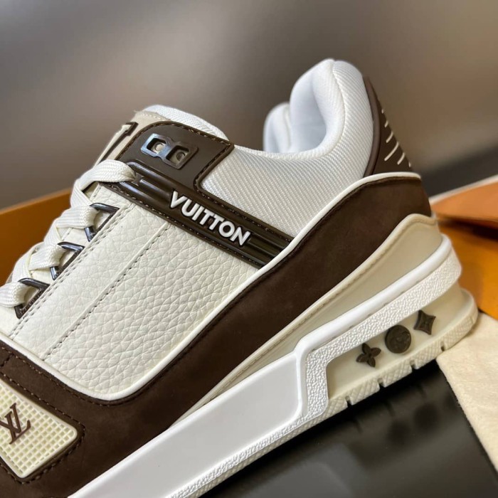 Louis Vuitton LV Trainer Sneaker Mocha