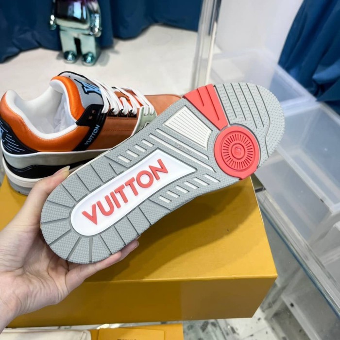 Louis Vuitton LV Trainer Sneaker Orange