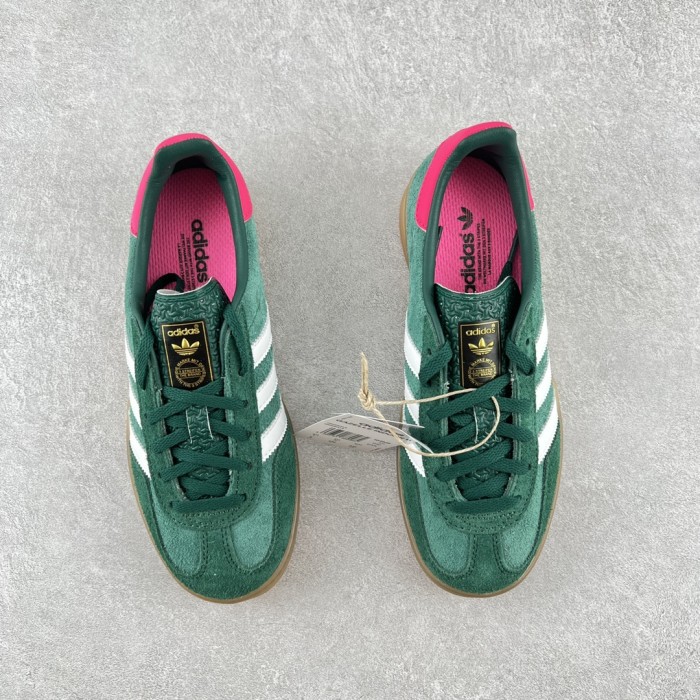 adidas Gazelle Indoor Collegiate Green Lucid Pink (Women's)