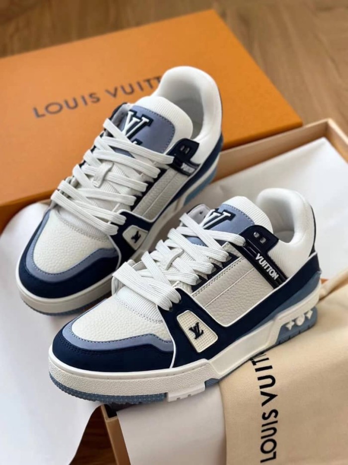 Louis Vuitton LV Trainer Sneaker Blue