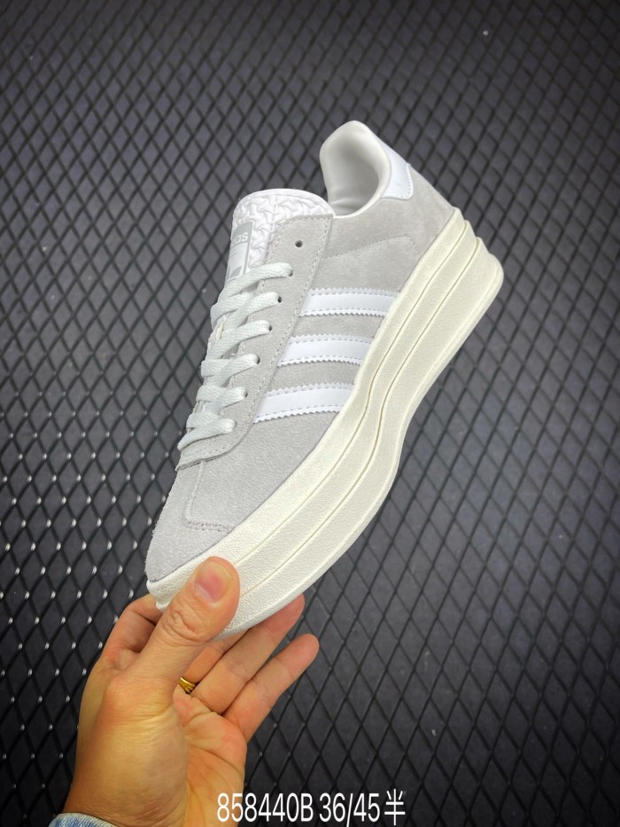adidas Gazelle Bold Grey White (Women's)