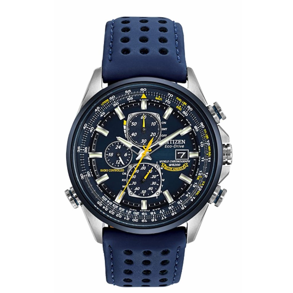 Montre Citizen Homme Eco-Drive Blue Angels Chronographe Atomique