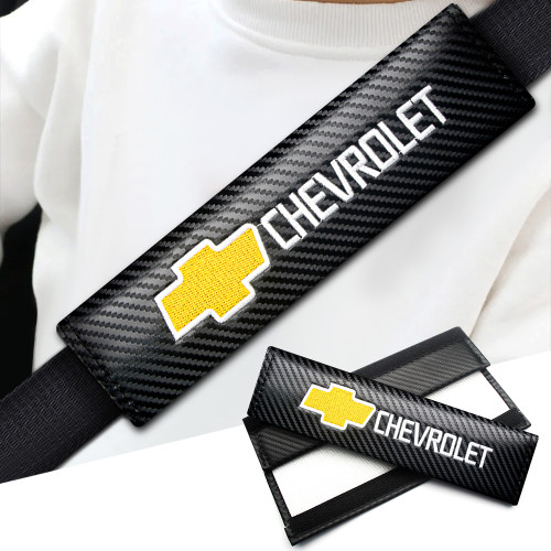 Car Seat Belt Protective Cover Auto Shoulder Pads Interior Accessories For Chevrolet Captiva Colorado Cruze Spark Camaro Lacetti