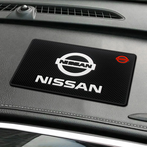 Car Anti Slip Pad Phone Stand PVC Dashboard Non-slip Mat Car Accessories For Nissan Navara Patrol Skyline X-Trail Almera Qashqai