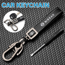 1pcs Keychain 3D Metal Alloy Car Logo Keyring Key Case Car Styling For Nissan Nismo X-trail Almera Qashqai Tiida Teana Juke Micr