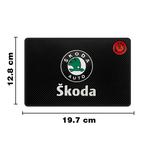 Car Styling Anti-Slip Pad Silica Gel Dashboard Phone Sun Glasses Non-slip Mat For Skoda Octavia A5 A7 RS Fabia Superb Rapid Yeti