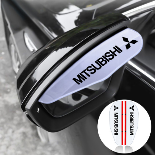 Car Styling Rearview Mirror Rain Eyebrows Visor Snow Guard Shield Exterior Accessories For Mitsubishi Outlander Xl Lancer Pajero