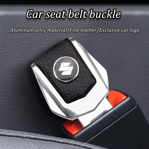 Car Safety Buckle Clasp Insert Plug Clip Seat Belt Card Buckle For Suzuki Grand Vitara SX4 Swift Kizashi Liana IGNIS ALTO etc.
