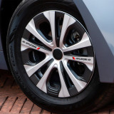 Car Styling 4PCS Stickers Door Handle Body Sticker Waterproof Tire Rear View Mirror Decals For Toyota Benz Vw Bmw KIA Honda SEAT
