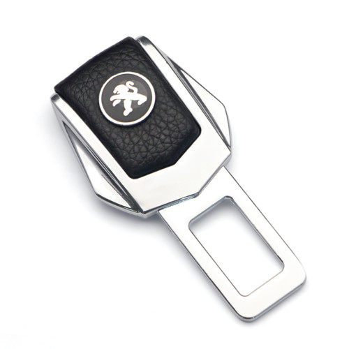 1PCS Car Seat Belt Cover Clip Safety Belts Plug Car Styling Accessories For Peugeot 107 108 206 207 308 307 407 508 2008 3008 RCZ