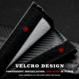 2PC Car Safety Belt Shoulder Cover Breathable Protection Seat Belt Padding Pad Auto Interior Accessories For Honda Mugen Power Civic Accords CRV Hrv Fit Odyssey