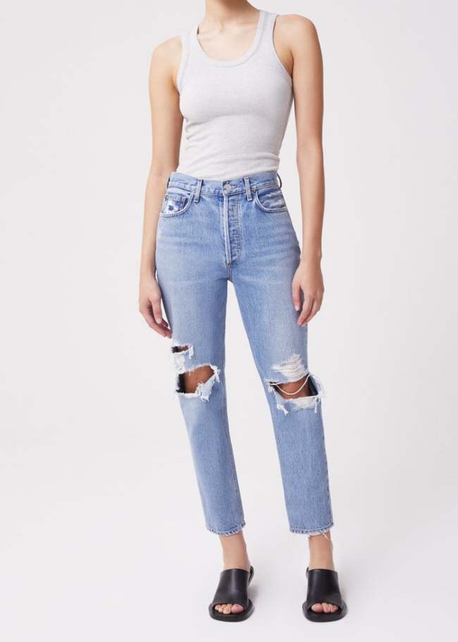 FEN HIGH RISE RELAXED TAPERED JEAN