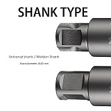 TCT Annular Cutter Tungsten Carbide Tipped Diameter 12-65mm Depth 35-100mm for Magnetic Drill Press