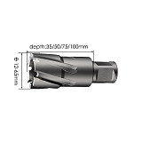 【Imperial】TCT Annular Cutter Tungsten Carbide Tipped Diameter 1/2 to 2-1/2 inch Depth 1-3/8 to 4 inch for Magnetic Drill Press