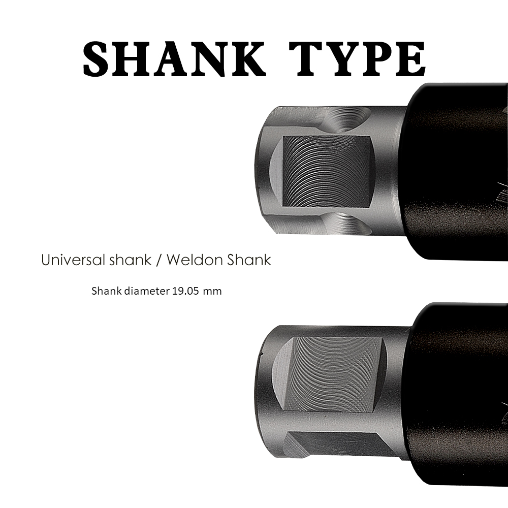 TCT Annular Cutter – 12-65mm Diameter, 35mm Depth, 3/4" Weldon Shank – Magnetic Drill Bit For Metal