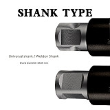 【Imperial】TCT Annular Cutter Titanium Coated Tungsten Carbide Tipped Diameter 1/2 to 2-1/2 inch Depth 1-3/8 to 2 inch for Magnetic Drill Press