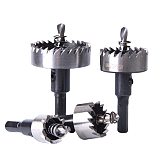 Hole Cutters, HSS Hole Saw Depth 7mm, Shank Diameter 10mm