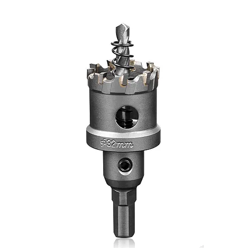 Hole Cutters, TCT Hole Saw Depth 25mm, Shank Diameter 12.6mm