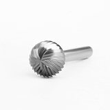 (Model D)Tungsten Carbide Burr Rotary File Shank Diameter 6mm Single/Double Cut for Die Grinder Drill Bits