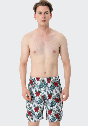 Summer Daddy Family Matching Print Swim Shorts