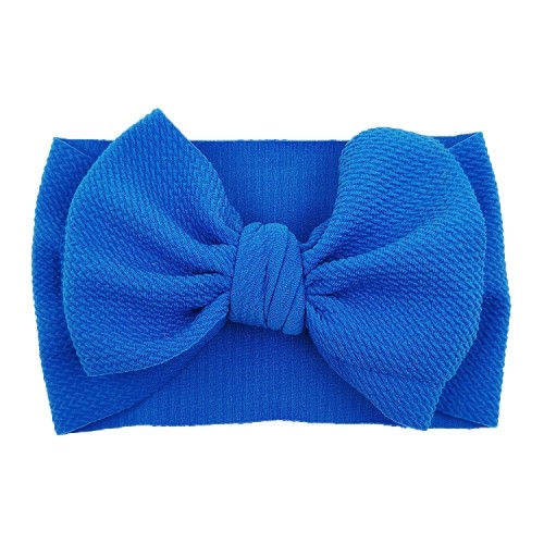 Baby Girl Blue Bow Knotted Hair Headbands