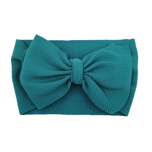 Baby Girl Light Blue Bow Knotted Hair Headbands