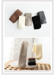 (3PCS) Kids Unisex White Knitting Socks