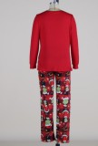 Family Matching Outfits Red Merry Christmas Pajama Set - Mom