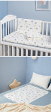 Infant Baby Washable Knitted Printed Baby Sheets