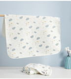 Infant Baby Washable Knitted Printed Baby Sheets