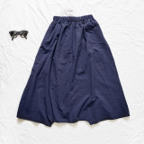Summer Family Wear Parent-Child Dress Loose Wide High Waist Skirt