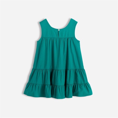 summer children's skirt agate green girls vest skirt children's dress