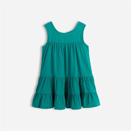 summer children's skirt agate green girls vest skirt children's dress