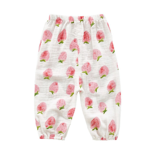 Summer Baby Printed Anti-Mosquito Pants Breathable Lantern Pants