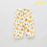 Summer Baby Printed Anti-Mosquito Pants Breathable Lantern Pants