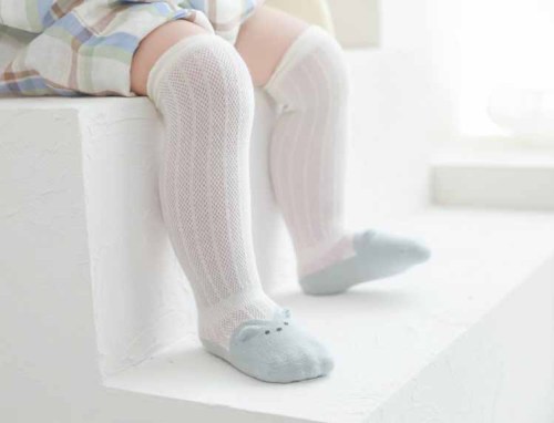 Baby anti-mosquito socks summer newborn loose boneless socks cute cartoon baby socks boys and girls stockings