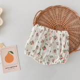 Korean children's clothing baby summer Bloomer shorts 0-2 years old Baby Boy and Girl Trendy loose pants