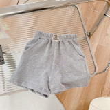 Girls Sports Shorts 0-6 Years Old Summer Baby Loose Casual Pants Children's Five Points Beach Shorts