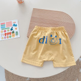 Children's Bear Shorts 0-3 Years Old Summer Boys Cute Pants Children's Soft Cartoon Casual Pants