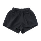 Children'S Summer Pants Boys And Girls Fashion Simple Comfortable Elastic Casual Shorts