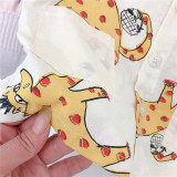 Children'S Suit Summer Boys And Girls Cartoon Pajamas Suit Baby Casual Two Pieces Set