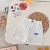 Children's Casual Shorts 0-6 Years Old Summer Boys Contrast Line Pants Girls Trendy Thin Cargo Pants