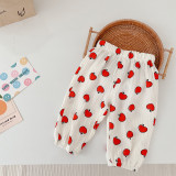 Mosquito-proof pants for babies 0-3 years old summer Baby Boy and Girl Trendy loose bloomers breathable trousers
