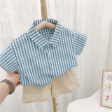 Baby Boy And Girl Summer Shirt Pants Dress Set