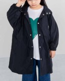 Autumn trendy children's trench coat loose Maxi boys and girls jacket