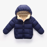 Customized Children'S Fleece Warm Cotton Padded Clothing Boys Down Cotton Clothing Girls Cotton Padded Jacket Baby Children'S Clothing Jacket